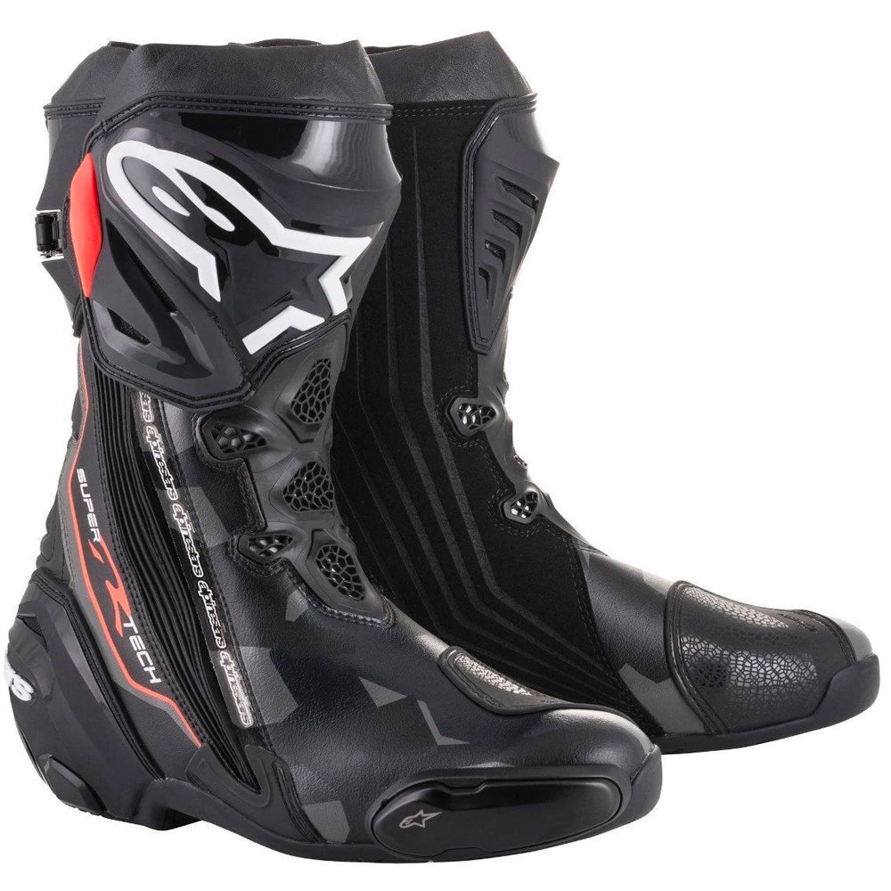 Alpinestars - Supertech R Camo Road Boots 1 Alpinestars - Supertech R Camo Road Boots